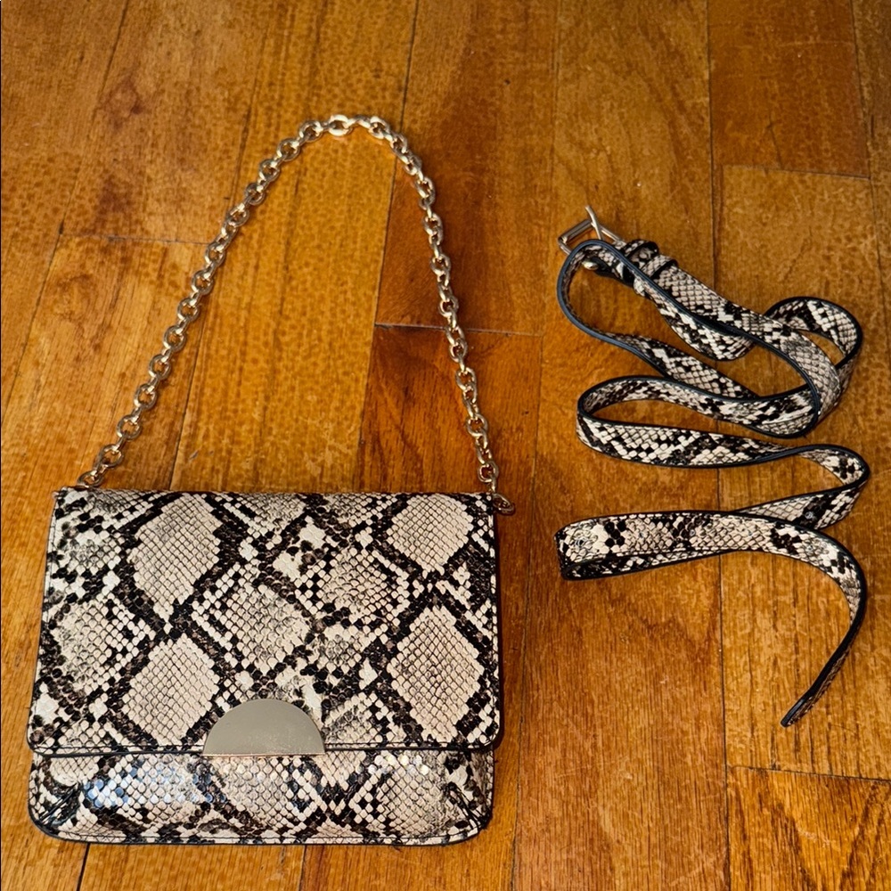 A New Day Snakeskin Pattern Bag